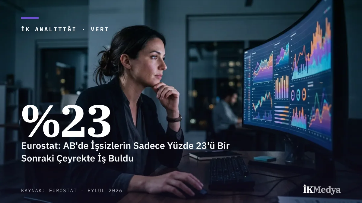 Eurostat: AB'de İşsizlerin Sadece Yüzde 23'ü Bir Sonraki Çeyrekte İş Buldu