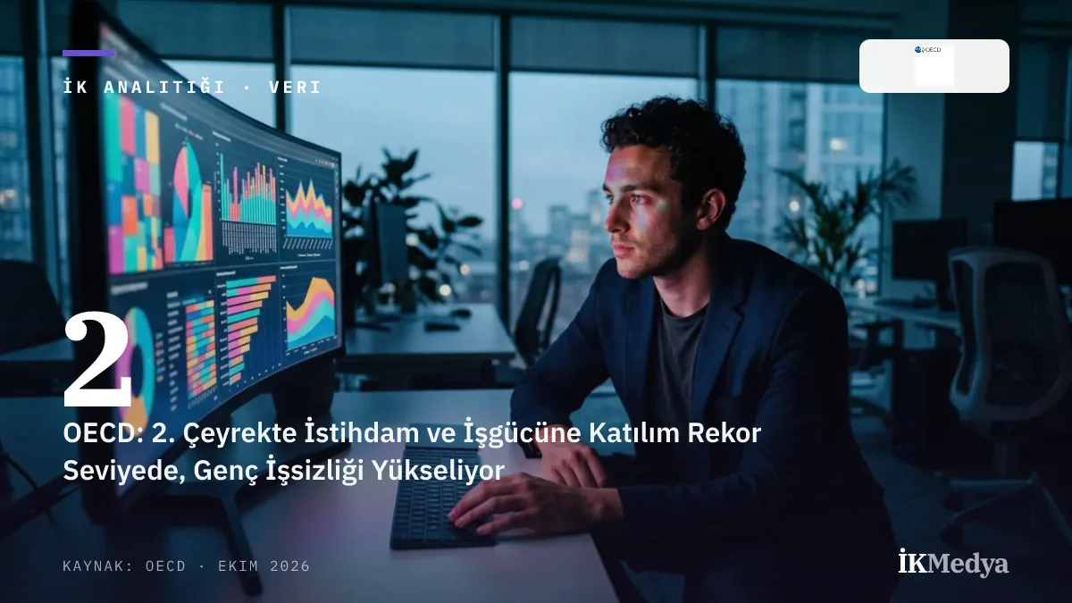 OECD: 2. Çeyrekte İstihdam ve İşgücüne Katılım Rekor Seviyede, Genç İşsizliği Yükseliyor